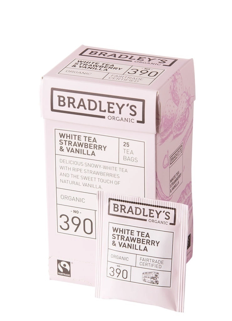 White Tea Strawberry & Vanilla (390) - Bradley's