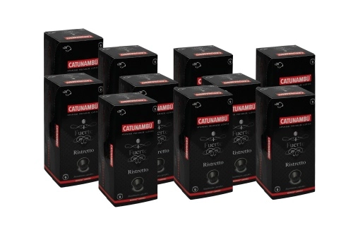 Catunambu Nespresso cups Ristretto Fuerte 10 x 20 stuks