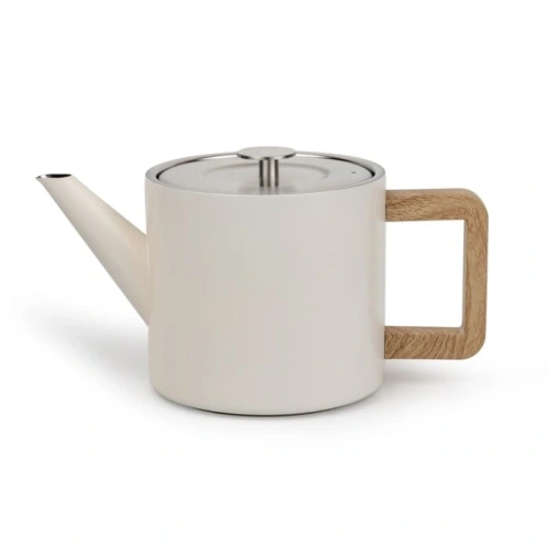 Theepot Duet Design Narvik Dubbelwandig Bredemeijer Warm Wit